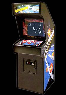 Cabinet: Asteroids (bootleg on Lunar Lander hardware)