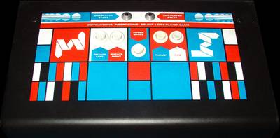 Control Panel: Asteroids (bootleg on Lunar Lander hardware)