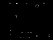 Title: Asteroids (bootleg on Lunar Lander hardware)